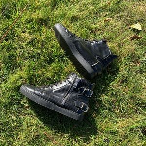 All Saints black sneakers size 7.5